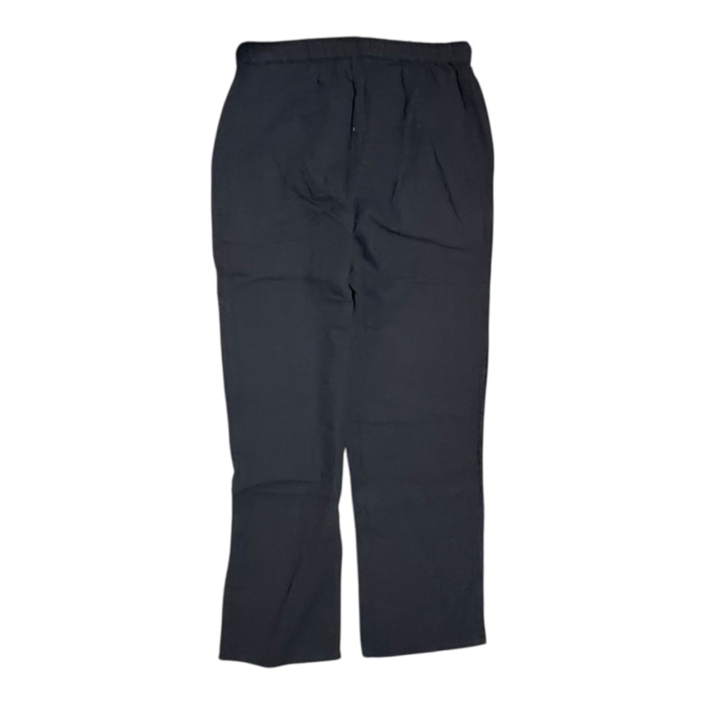 Quince 100% European Linen Wide Leg Pants Black Sz M - Picture 3 of 4